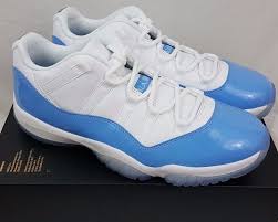 Nike Air Jordan 11 Retro Low Unc Carolina University Blue 528895 106 Size 10 5 Nike Air Jordan 11 University Blue Air Jordans