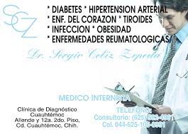 Celiz Zepeda Sergio Dr Medicos Internistas En Chihuahua Ciu