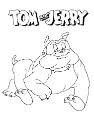 Tom and jerry coloring pages. 3517 7610 Tom Jerry Coloring Page 4 Online Coloring Pages