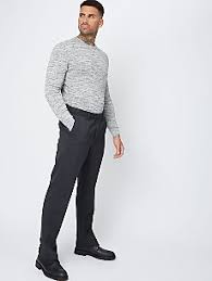 Shop for the latest range of smart trousers in skinny, slim & regular fit suit trousers for men. Men S Formal Trousers Men S Clothes George At Asda