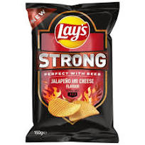 Lay's Strong jalapeno & cheese 150g | Noah Foodmarket's Strong jalapeno & cheese 150g | Noah Foodmarket