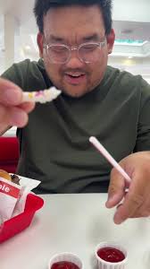 Making Worms with Straw Wrappers