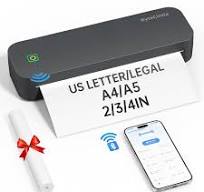 Amazon.com: ByteCintia Portable Printer for Travel ...