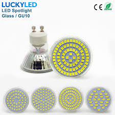 luckyled marca bombillas led spot light bulb 3 w 4 w 5 w 6 w smd 2835 5730 gu10 led spotlight lampada luz ac110v 220 v p spotlight bulbs led spotlight led bulb