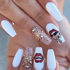 Nothing screams glam more than these designs on a coffin nail. 130 Unavoidable Coffin Nail Designs A List Swear By