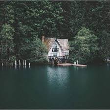 Pin By Ella Wicks On The Lake House Lake House Cabins In The Woods Cottage