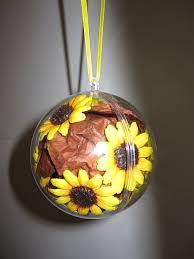 Another Sunflower Diy Decor Creative Christmas Trees Christmas Tree Decorations Sunflower Tree