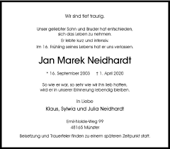 Se encontraron 0 sitios web y 8 archivos ¡que puedes editar! Traueranzeigen Von Jan Marek Neidhardt Www Trauer Ms
