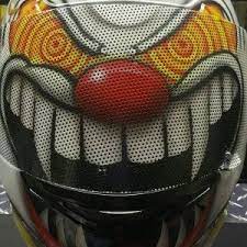 Clown Motorcycle Helmets Capacete Motos Tunados