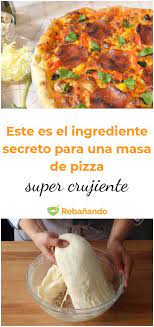pizza super crocante hecha de forma ligera masa para pizza masa para pizza recetas pizzas caseras receta