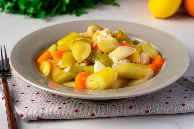 Leeks in Olive Oil