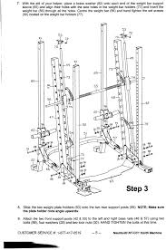York 2600 Mega Gym Assembly Instructions