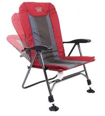 Timber Ridge Camping Chair With Adjustable Reclining Padded Back Includes Also Adjustable Legs Headrest P In 2020 Fishing Chair Camping Chairs Rocking Chair Cushions