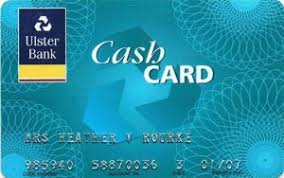 Contact ulster bank using our call connection service on 0345 742 4365. Bank Card Cash Card Ulster Bank Ireland Col Ie Gm 0011