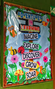Some of the bulletin board ideas are meant to be made by teachers while others are a class project, where you have your students help you with the decorations. Ptm Board Decoration Ideas School Ptm Board Decoration Ideas In 2020 School Board Decoration Soft Board Decoration Bulletin Boards Classroom Decor