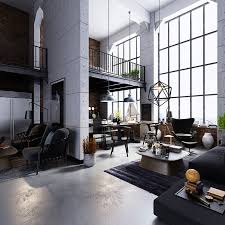 Modern Industrial Interior Design Definition Home Decor Industrial Style Living Room Loft Design Loft Interiors