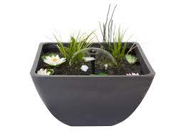 I have listed 10 reviewed models of pond fountains below, to help you with searching for the best pond water features on the market and choosing an appropriate model for your space. Small Pond Suitable For A Small Garden Terrace Or Balcony Velda
