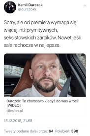 Osoby związane z jego byłą stacją twierdzą, że może go kamil durczok został zatrzymany w grudniu 2019 r. Marcin Makowski On Twitter Kamil Durczok Obronca Kobiet Przed Seksizmem Powtorze Kamil Durczok Prosze Panstwa