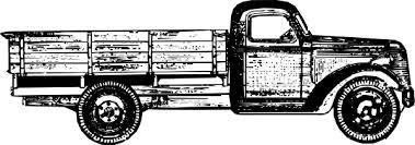 Free Free 314 Old Truck Outline Svg SVG PNG EPS DXF File