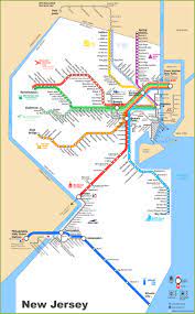 Nj Transit Rail Map New Jersey Transit Map