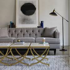 Haviland Antique Gold Side Table Grey Sofa Living Room Living Room Accent Tables Furniture