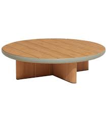 Solid wood side coffee tables. Cala Kettal Coffee Table Milia Shop
