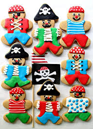 Gingerbread Pirate Cookies Recipe Pirate Cookies Gingerbread Cookies Decorated Cookies