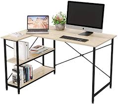 Everyone's work, hobby and study are slightly different. Fitueyes L Shaped Corner Computer Desk With Storage Shelves With Shelves Multi Usage Large Tables Desk For Home Office Gaming Study Brown Lcd114002we Embroidery Home Urbytus Com