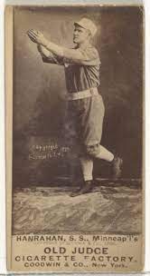 Issued By Goodwin Company William T Red Hanrahan Shortstop Minneapolis From The Old Judge Series N172 For Old Judge Cigarettes The Metropolitan Museum Of Art