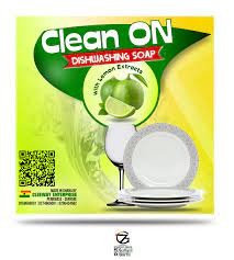 Section 4.7 of the food code calls for food safety labels that measure sanitized food contact surfaces and utensils by an. Clean On Dishwashing Soap Product Label Design By 7graffix Label Design Concert Poster Design Soap Labels