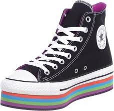 Schuhe chuck taylor all star specialty ox. Ajf Converse Plateau Schwarz High Nalan Com Sg