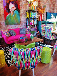 A Living Art Gallery Stunning Interior Design Project In Melbourne Colorful Apartment Decor Colourful Living Room Decor Living Room Decor Colors