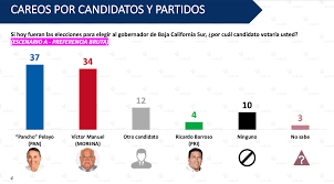 (haz click en el estado para mayor detalle). Elecciones 2021 Ligera Ventaja Del Pan Sobre Morena Para La Gubernatura De Baja California Sur Segun Encuesta Infobae