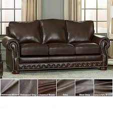 Maybe you would like to learn more about one of these? Made In Usa Porto Top Grain Leather Sofa Bed Overstock 27415241