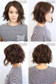 Anh Co Tran Bob Front Left Side Right Side And Back View Haircuts For Wavy Hair Thick Hair Styles Short Hair Styles
