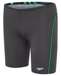 Speedo Boys End Logo Jammer Graphite Vine Surfstitch