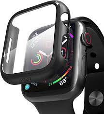 The apple watch series 6 and apple watch se are the newest smartwatches from apple, but they share a familiar design. Amazon Com Pzoz Compatible For Apple Watch Series 6 5 4 Se 44mm Case With Screen Protector Accessories Slim Guard Thin Bumper Full Coverage Matte Hard Cover Defense Edge For Iwatch Women Men Gps