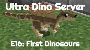 Fossils and archeology revival mod 1.12.2/1.7.10 offers a variety of dinosaurs. Ultra Dino Server E16 First Dinosaurs Youtube