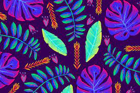 Cru camera 'neon' floral photography. Fluorescent Floral Pattern Clipart Vector In Ai Svg Eps Or Psd