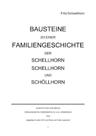 He is also chairman of the party's salzburg branch. Men Schelhorn Schellhorn Oder Schollhorn Die Genealogie Der