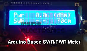 The first sensor device i will use below is a it should be possible to accomplish everything else within the arduino itself. Arduino Based Swr Pwr Meter Resource Detail The Dxzone Com