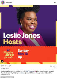 The 2021 mtv movie and tv awards highlighted so many stars that it spanned two nights, sunday, may 16, and monday, may 17. Leslie Jones Wird Nachsten Monat Gastgeber Der Mtv Movie Tv Awards Sein Aktuelle Boulevard Nachrichten Und Fotogalerien Zu Stars Sternchen