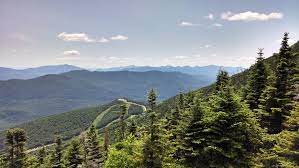 A View From The Trail Going Up Whiteface Mountain Whiteface Mountain Whiteface Mountain Hiking