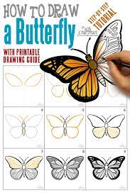 Previous story how to draw undertale frisk art. How To Draw A Butterfly Step By Step Easy And Fast Craft Mart