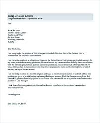 10 Nursing Cover Letter Sample How To Write Perfect Format Content