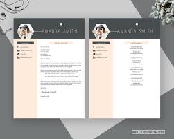 A cover letter is a brief and concise letter addressed to your potential employer. Modern Cv Template For Microsoft Word Cover Letter Professional Curriculum Vitae Template Creative Resume Simple Resume Teacher Resume 1 3 Page Instant Download Cvtemplatesau Com