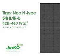 Jinko Solar Panels 420W Wholesale | N-Type Tiger Neo All-Black