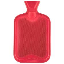 Track your savings with digital till slips Red Essential Hot Water Bottle Poundstretcher