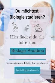 Biologie Studium Alles Was Du Wissen Musst In 2020 Biologie Studium Biologie Studium