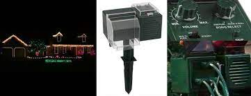 Music Controlled Christmas Lights Amazing Synchronized Christmas Light Sound Device Outdoors